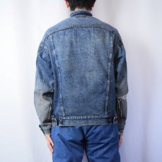 画像3: 80's Levi's 70507-0229 USA製 ギャラクティックウォッシュ デニムジャケット (3)