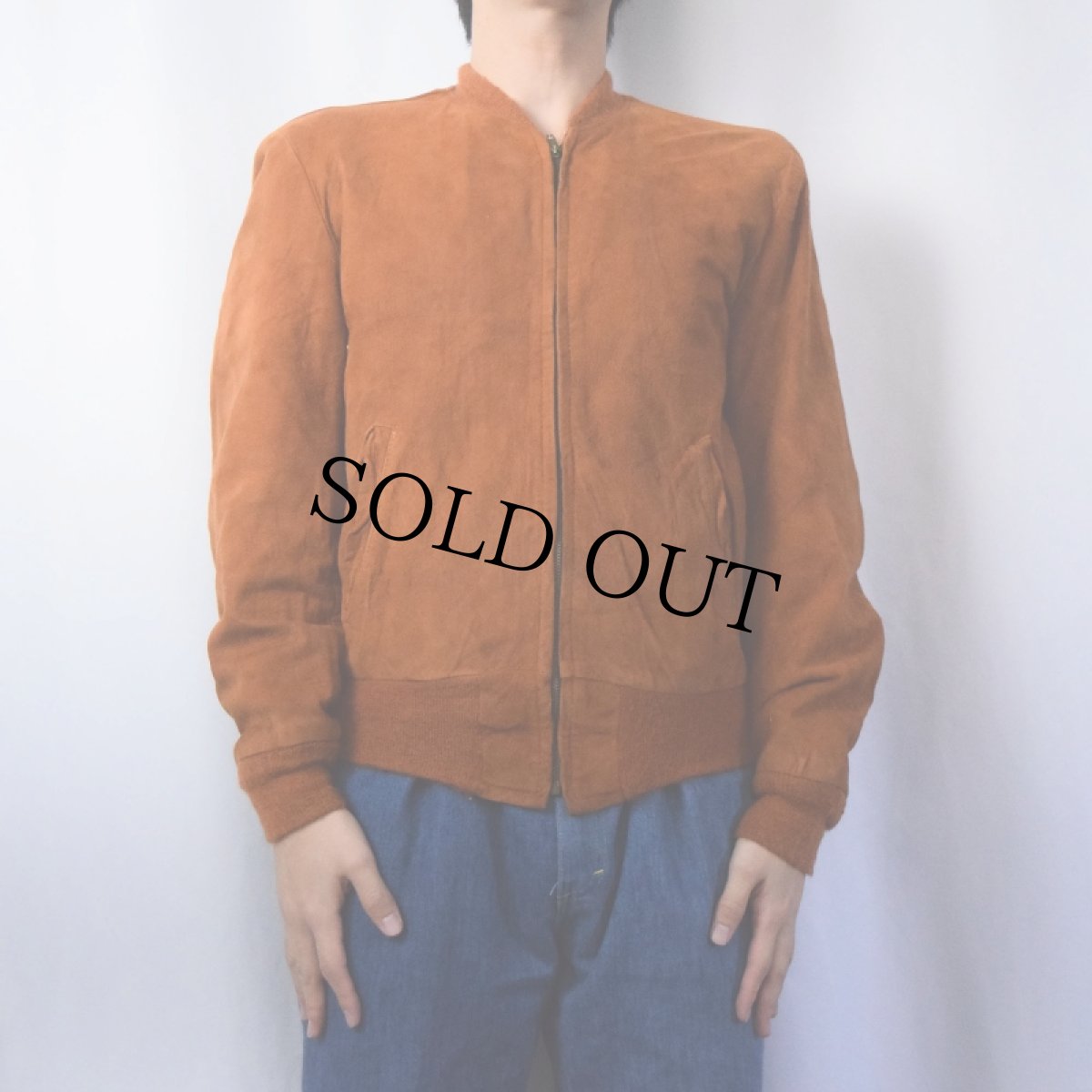 画像2: 50's Grais スウェードレザー スポーツジャケット (2)