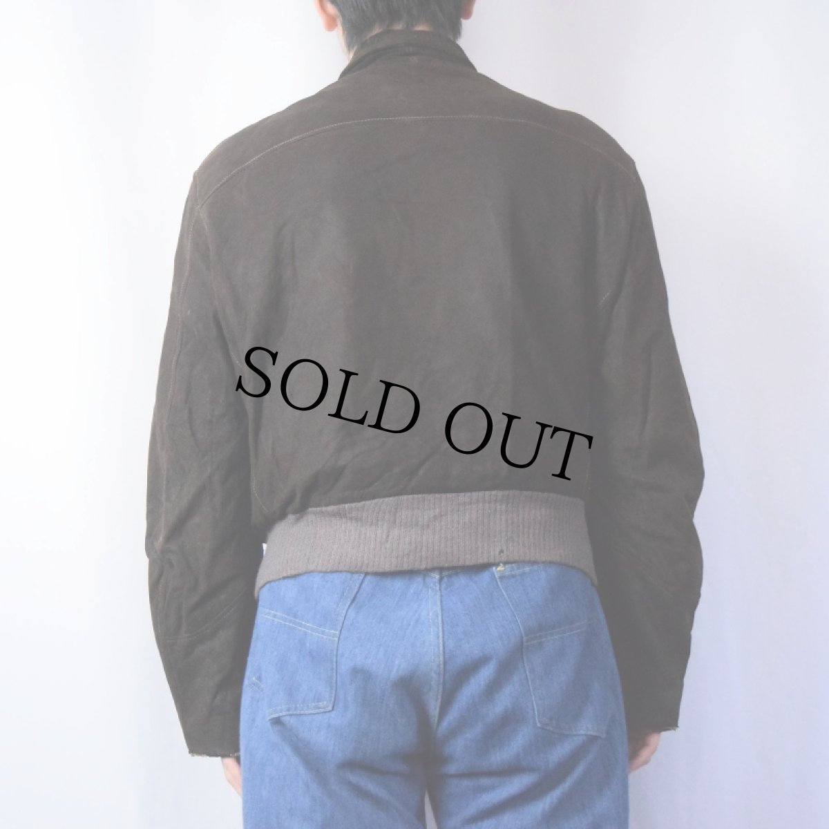 画像3: 50's ZERO KING ヌバックレザー スポーツジャケット (3)