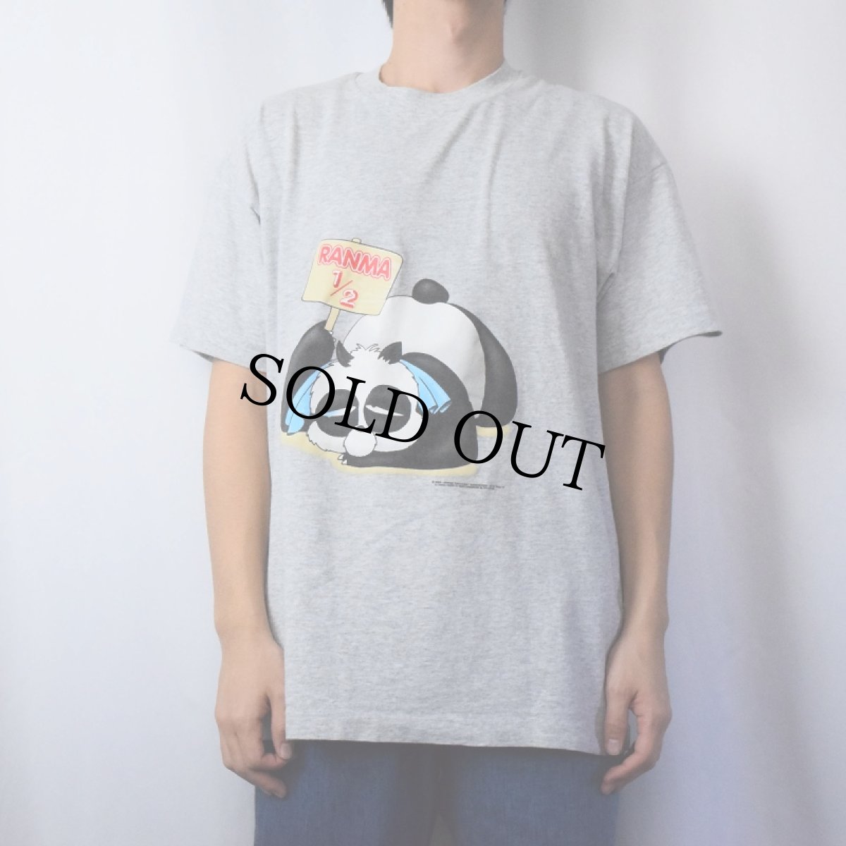 画像2: らんま1/2 ITALY製 アニメプリントTシャツ L (2)