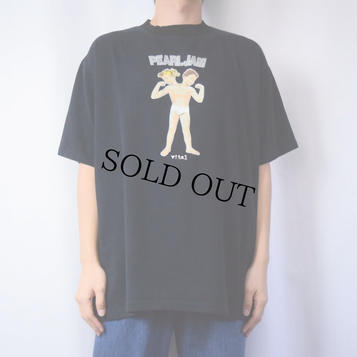 画像2: 90's PEARL JAM USA製 "Vital Circulation Tour" ロックバンドツアーTシャツ XL (2)