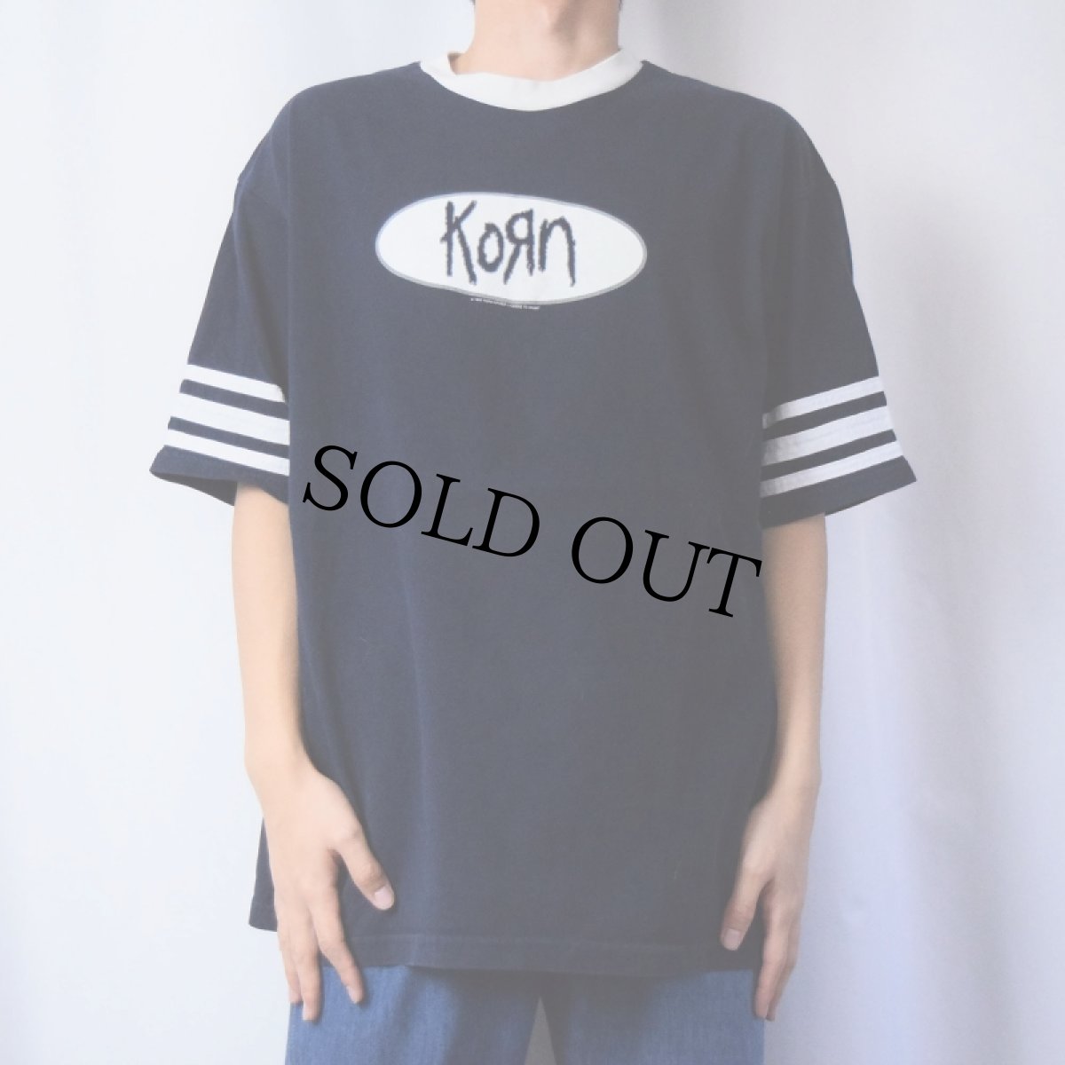 画像2: 90's Korn USA製 メタルバンドTシャツ XL (2)