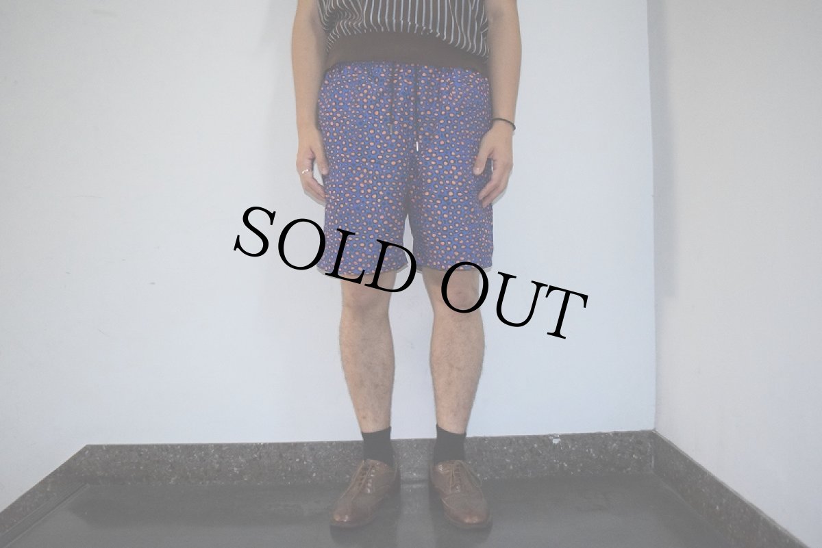 画像3: LANDS' END 総柄 ポリエステルイージーショーツ M (3)