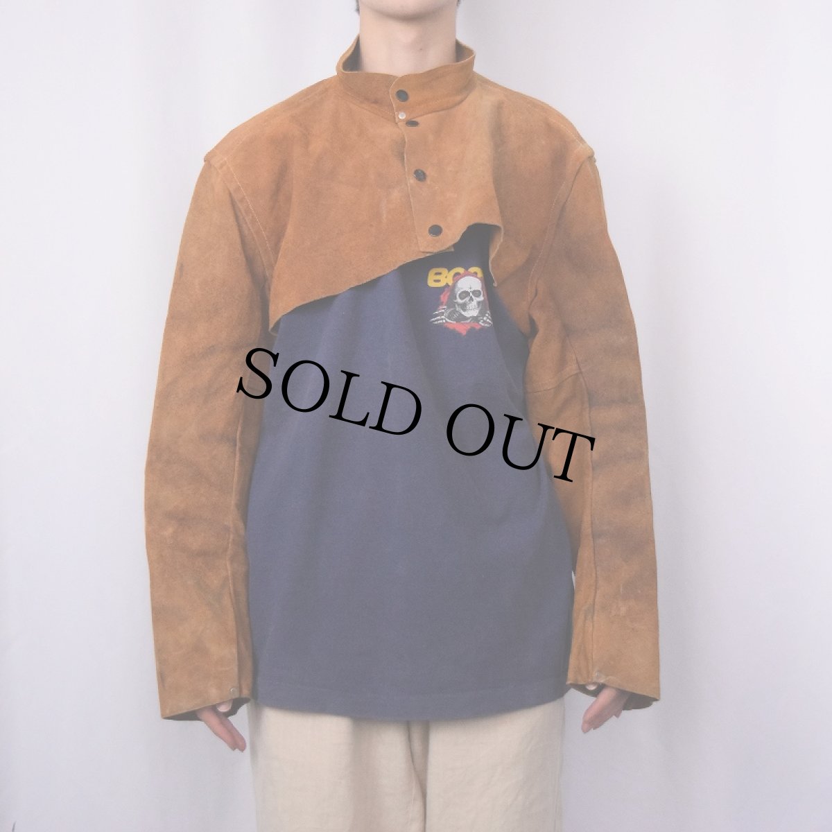 画像2: ウェルダーズスウェードジャケット (2)