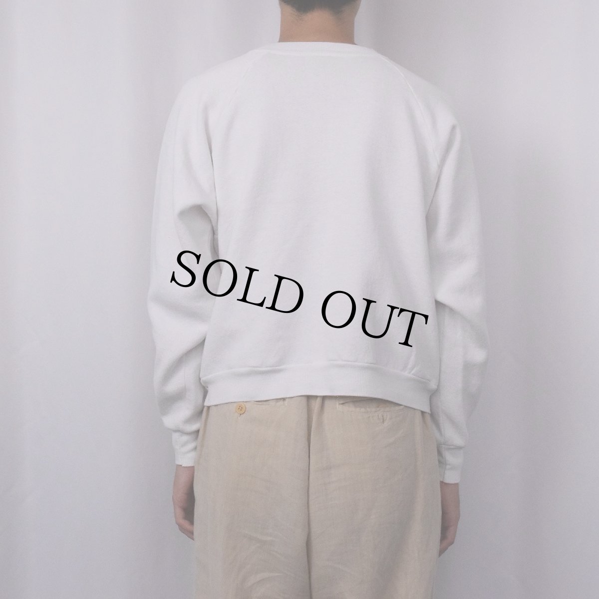 画像3: 90's ブート CHANEL ロゴプリントスウェット (3)