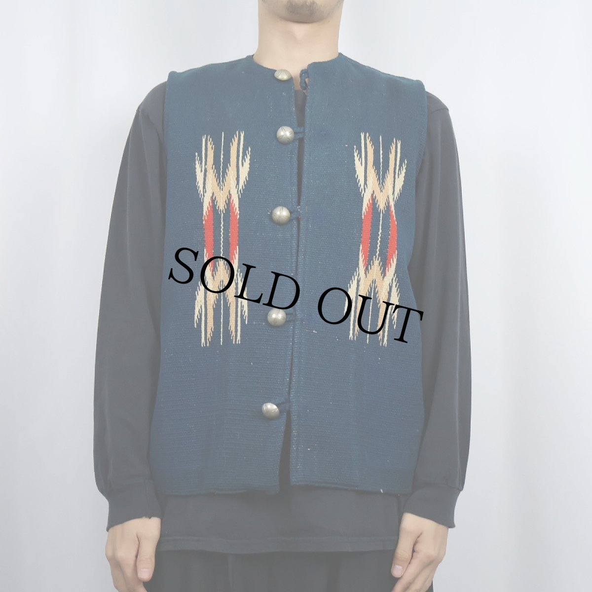 画像2: 〜50's ganscraft チマヨベスト (2)