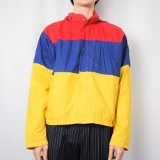 画像2: 90's POLO Ralph Lauren ユニパッチ付き 切り替えコットンジャケット M (2)