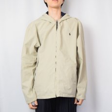 画像3: POLO Ralph Lauren リバーシブル フーデッドコットンジャケット XL (3)