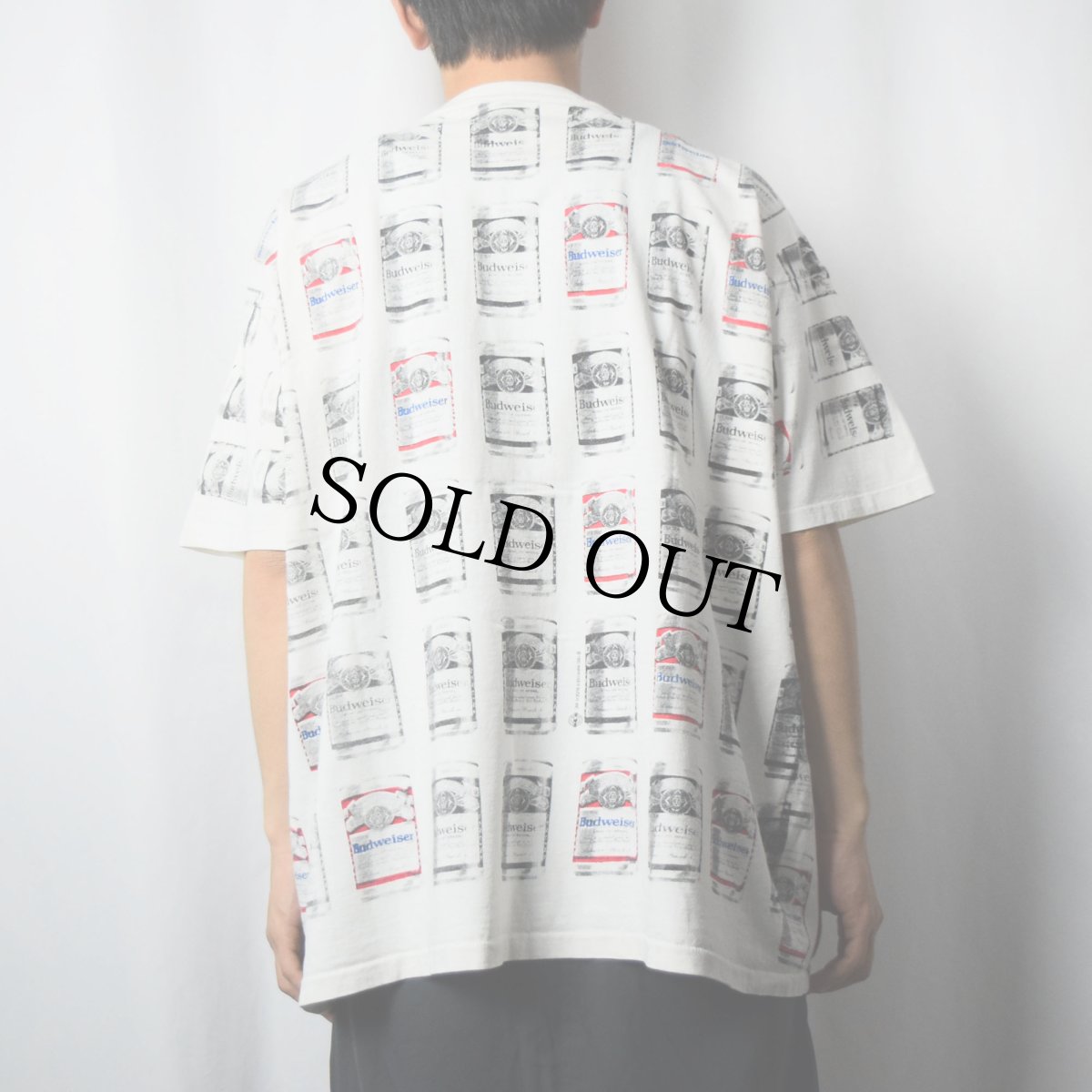画像3: 90's Budweiser USA製 ビールメーカー 大判プリントTシャツ XL (3)