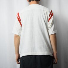 画像3: 80's〜 Budweiser ビールメーカー 染み込みプリントTシャツ XL (3)