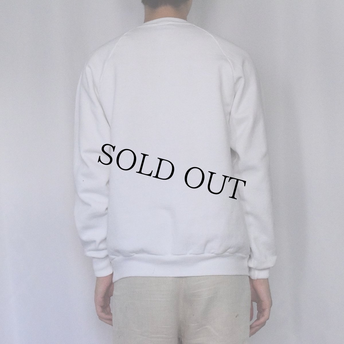 画像3: 80's Disney DICK TRACY USA製 キャラクタープリントスウェット L (3)