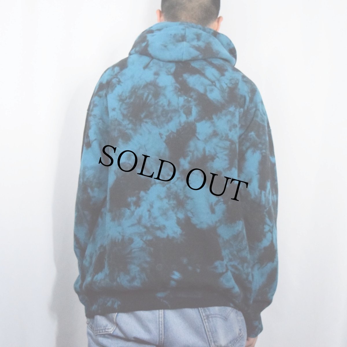 画像3: タイダイ スウェットフーディー XL (3)