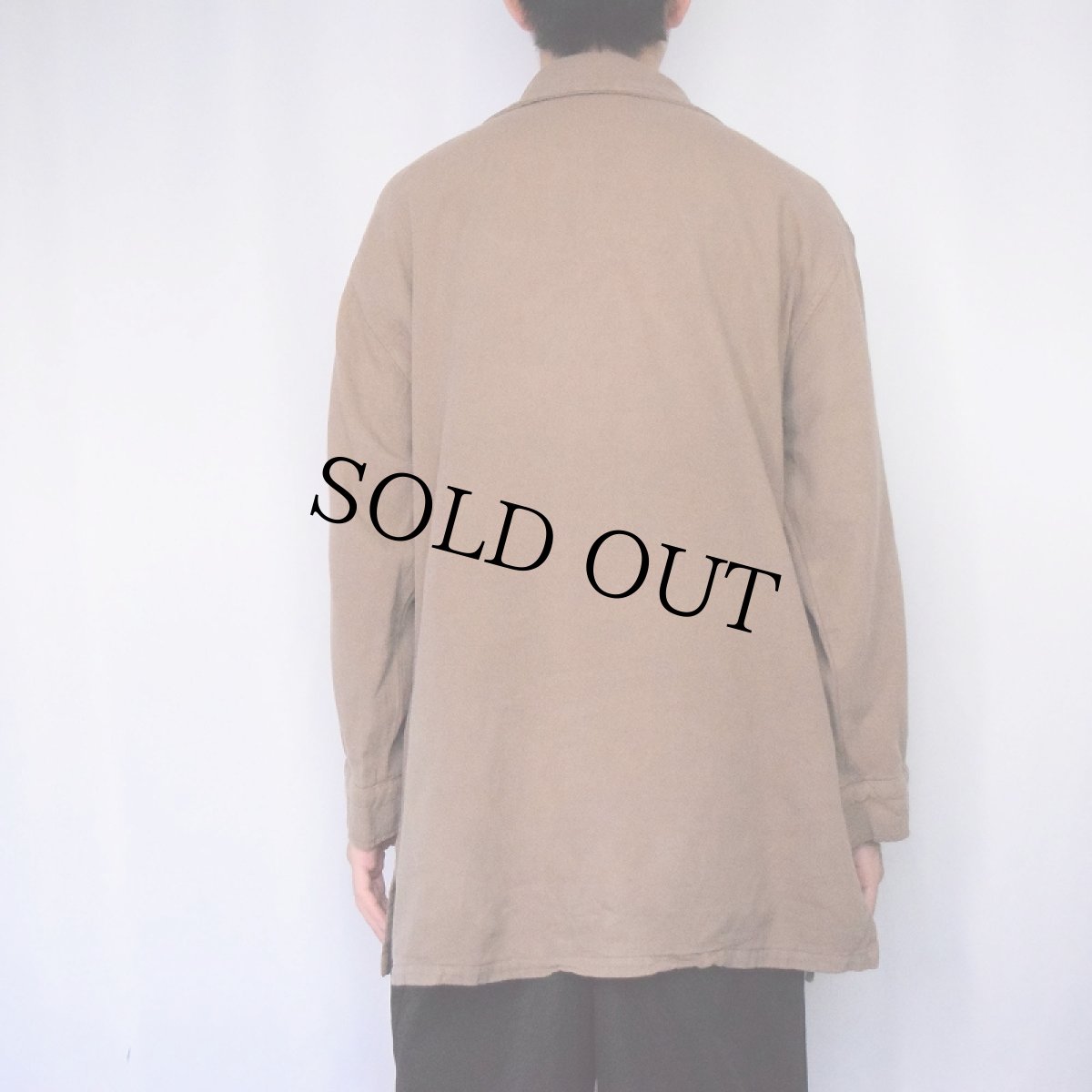 画像3: 80〜90's Soft Surroundings USA製 コットンスキッパーシャツ L (3)