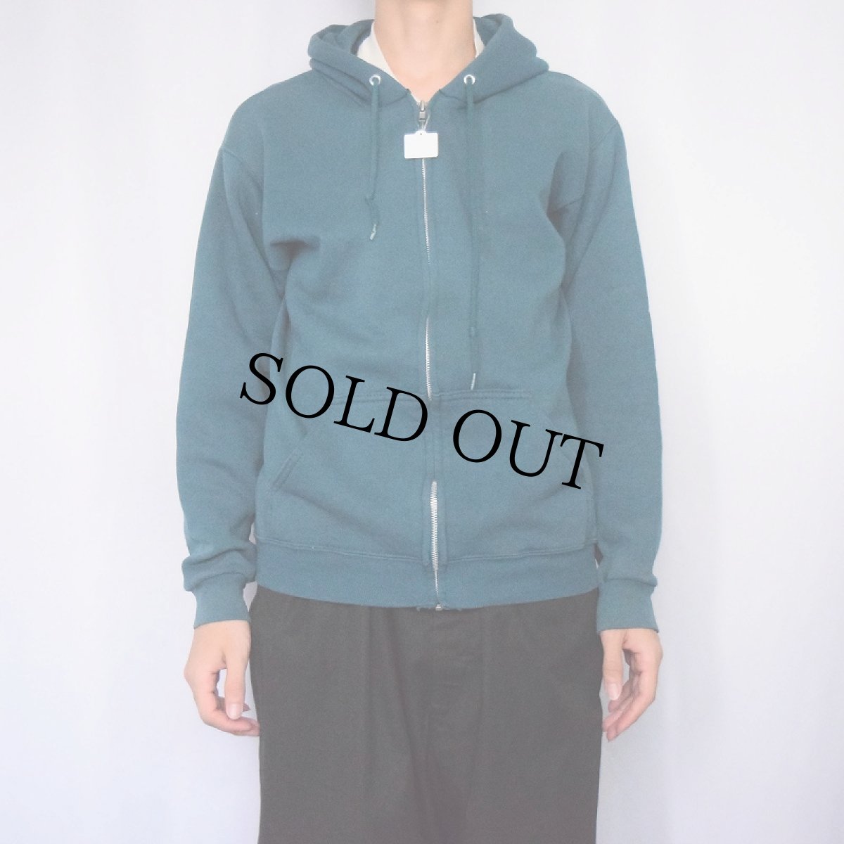 画像2: 90's Ultra Fleece USA製 スウェットジップパーカー M (2)