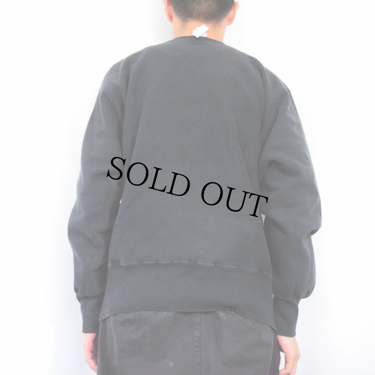 画像3: 90's〜 Champion REVERSE WEAVE "IOWA" プリントスウェット BLACK L (3)