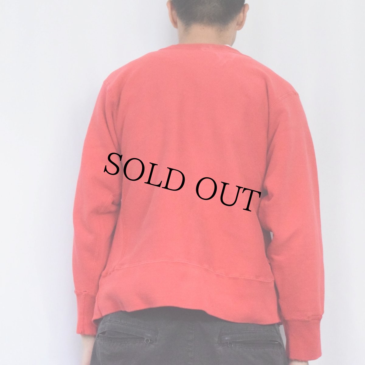 画像3: 80's Champion REVERSE WEAVE USA製 トリコタグ "MACALESTER" フロッキープリントスウェット M (3)