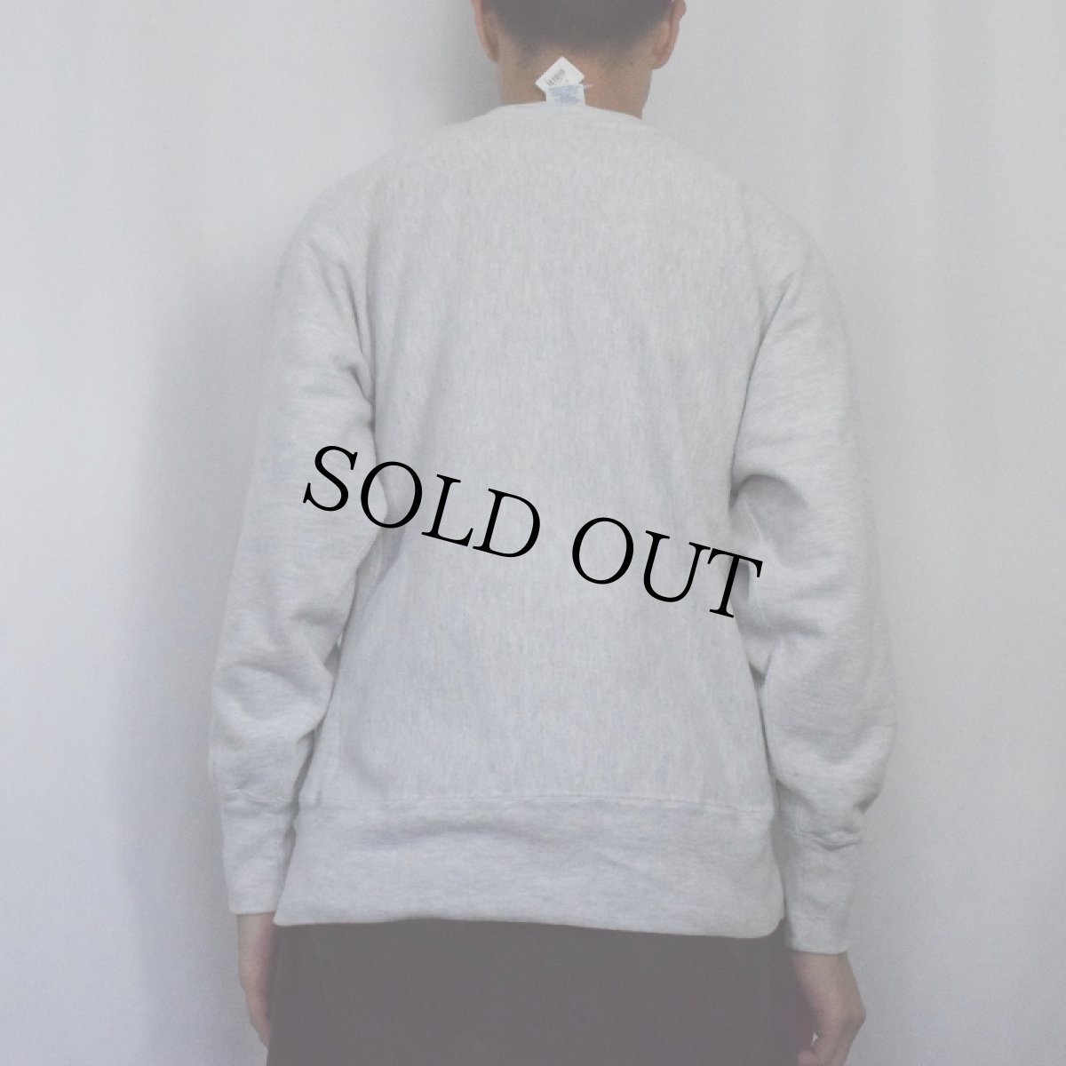 画像3: 90's〜 Champion REVERSE WEAVE 目無し スウェット L (3)