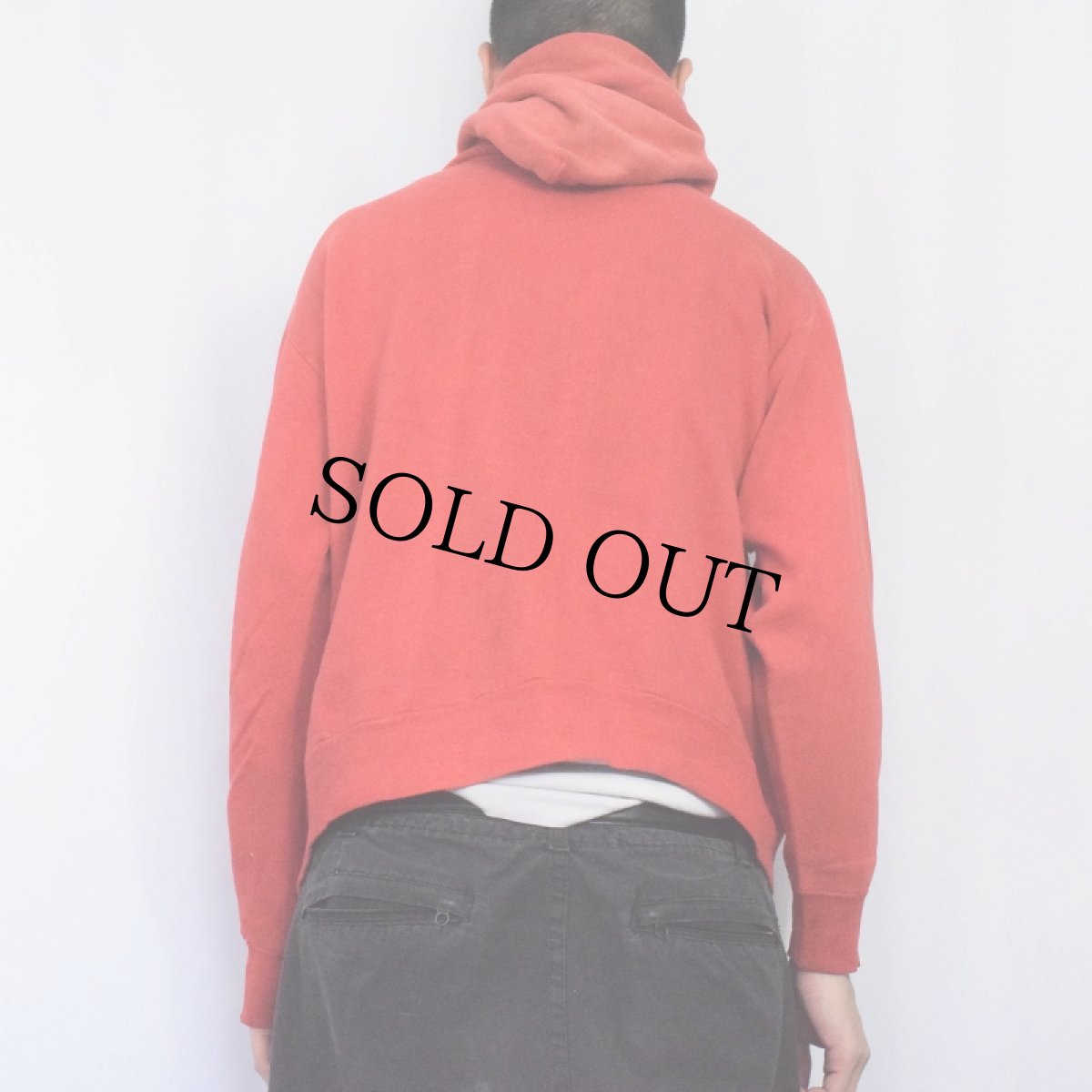 画像3: 70's 無地ラグランスウェットフーディー XL (3)