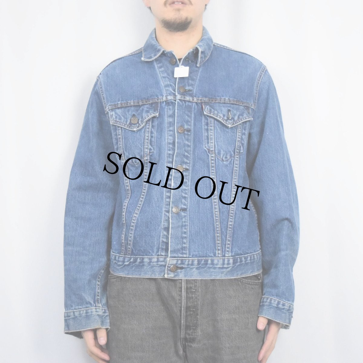 画像2: 60's〜 Levi's 70505 USA製 デニムジャケット (2)