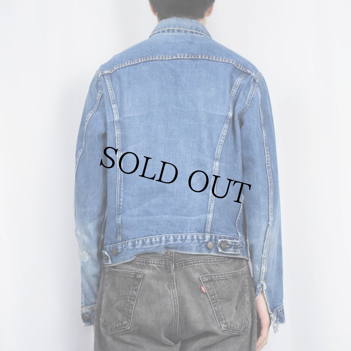 画像3: 70's Levi's 71205 USA製 デニムジャケット size46L (3)