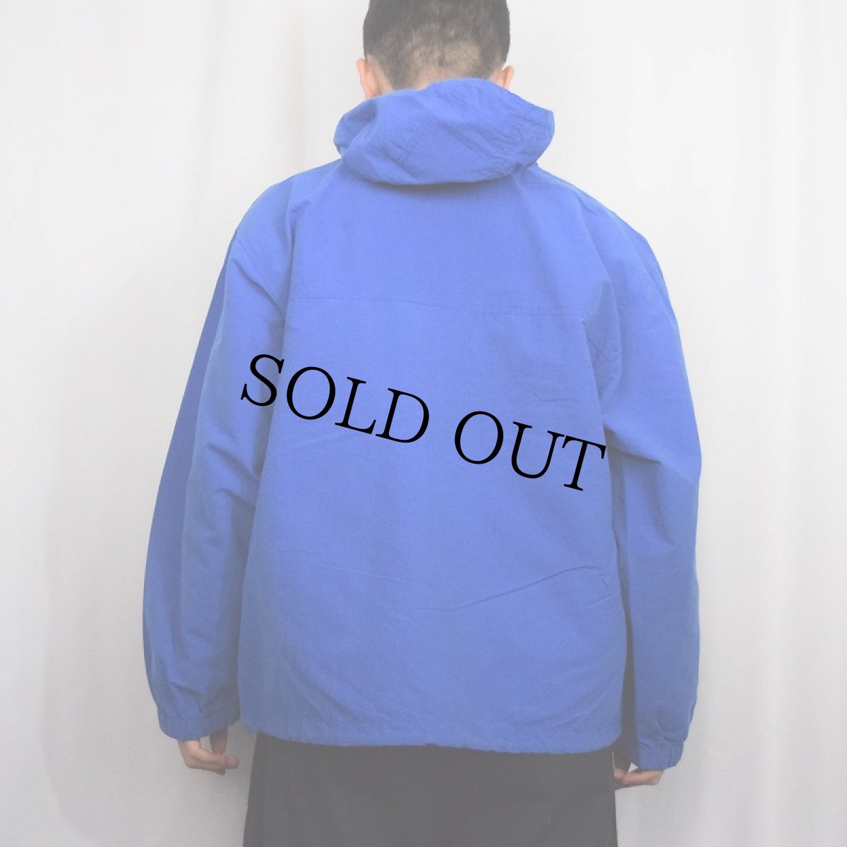 画像3: 80's JIMMY'Z USA製 ハーフジップ ナイロンプルオーバーパーカー M (3)