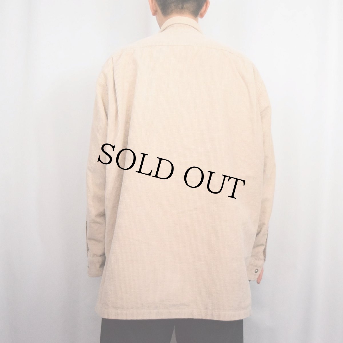 画像3: 90's STUSSY コーデュロイシャツ XL (3)