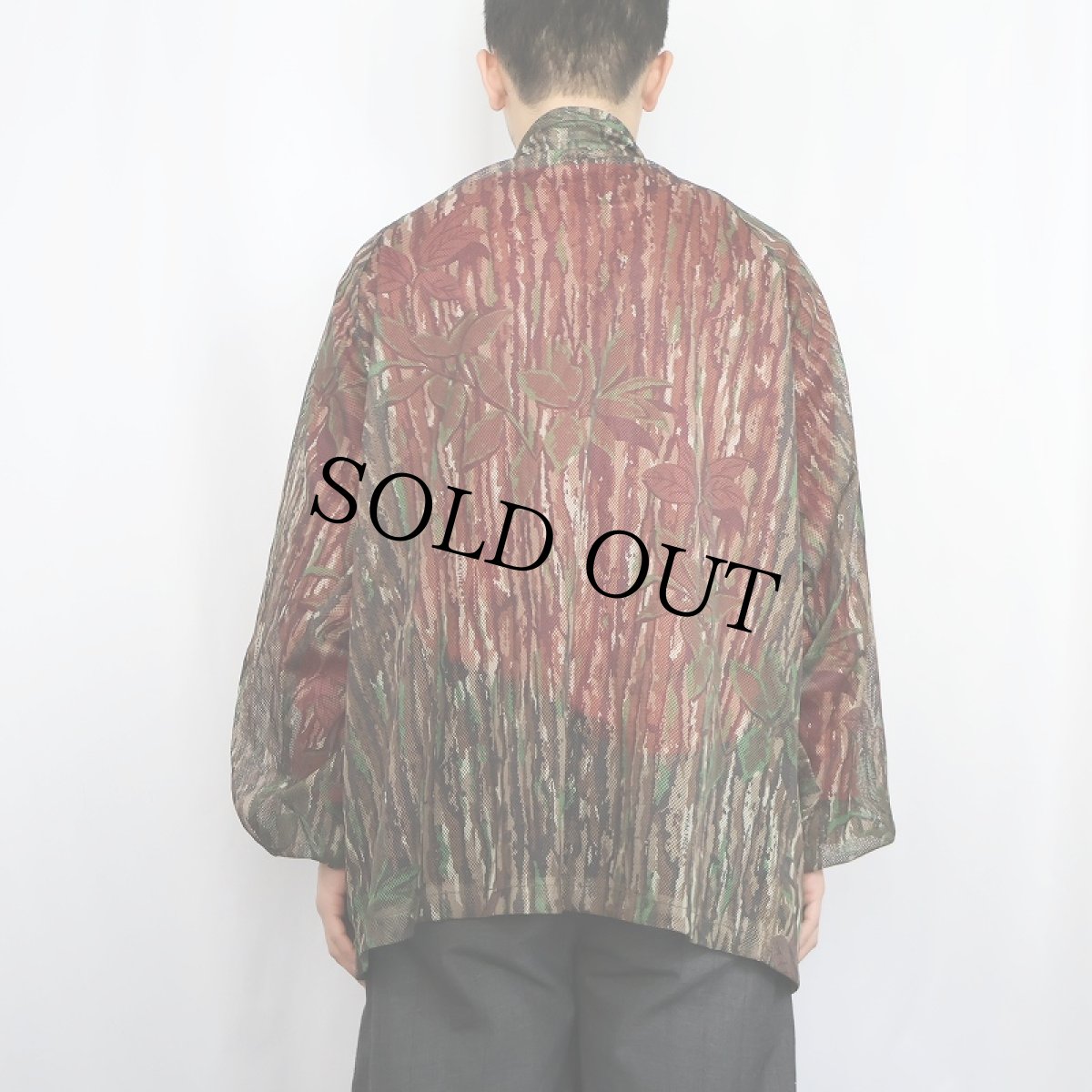 画像3: 90's RATTLERS BRAND USA製 リアルツリーカモ柄 メッシュジップジャケット XXL (3)