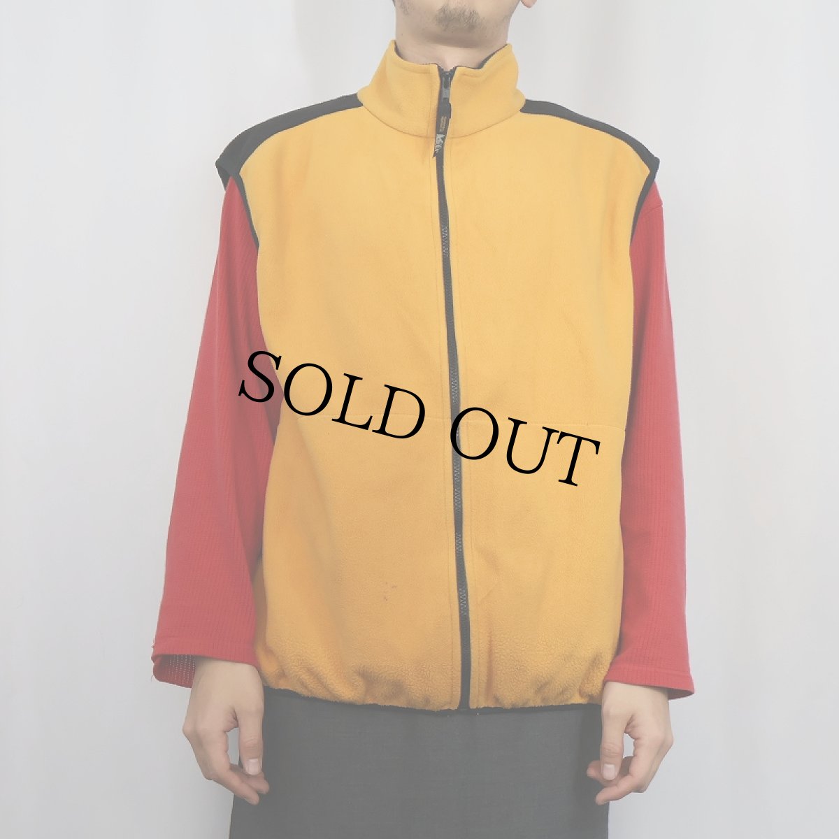 画像2: 〜2000's REI CANADA製 フリースベスト L (2)