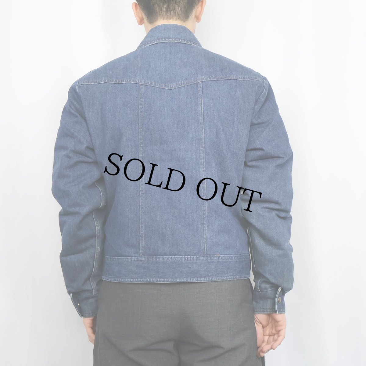 画像3: 70〜80's Eddie Bauer ダウンライナー デニムジャケット (3)