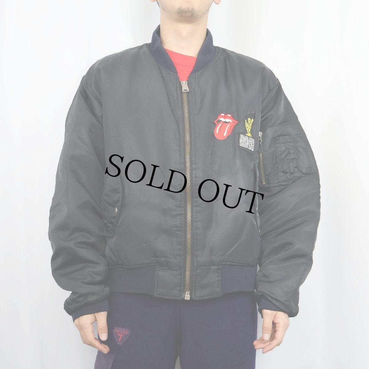 画像3: 90's THE ROLLING STONES "VOODOO LOUNGE TOUR 94/95" ロックバンドツアージャケット (3)