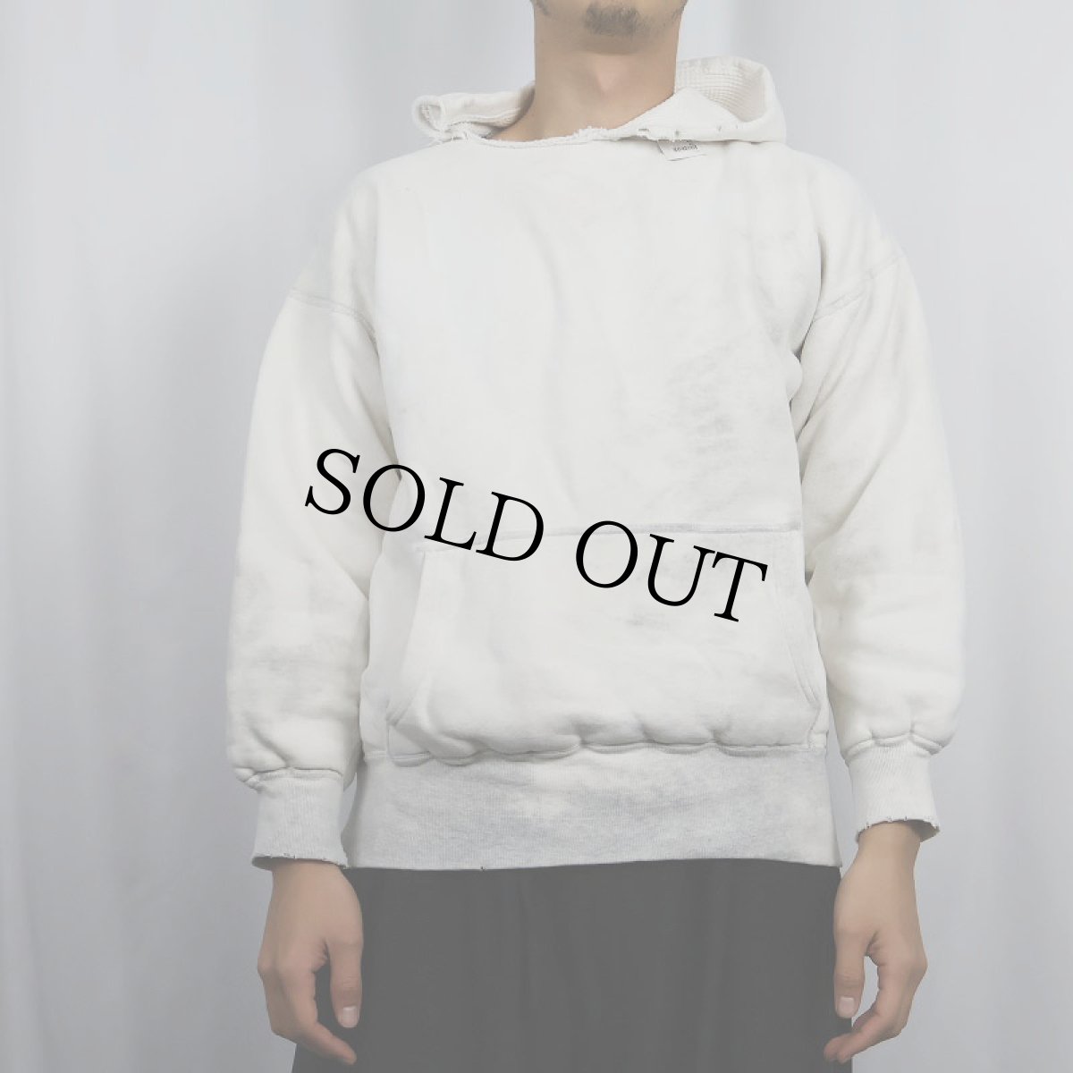 画像2: 50〜60's ダブルフェイス スウェットフーディー (2)