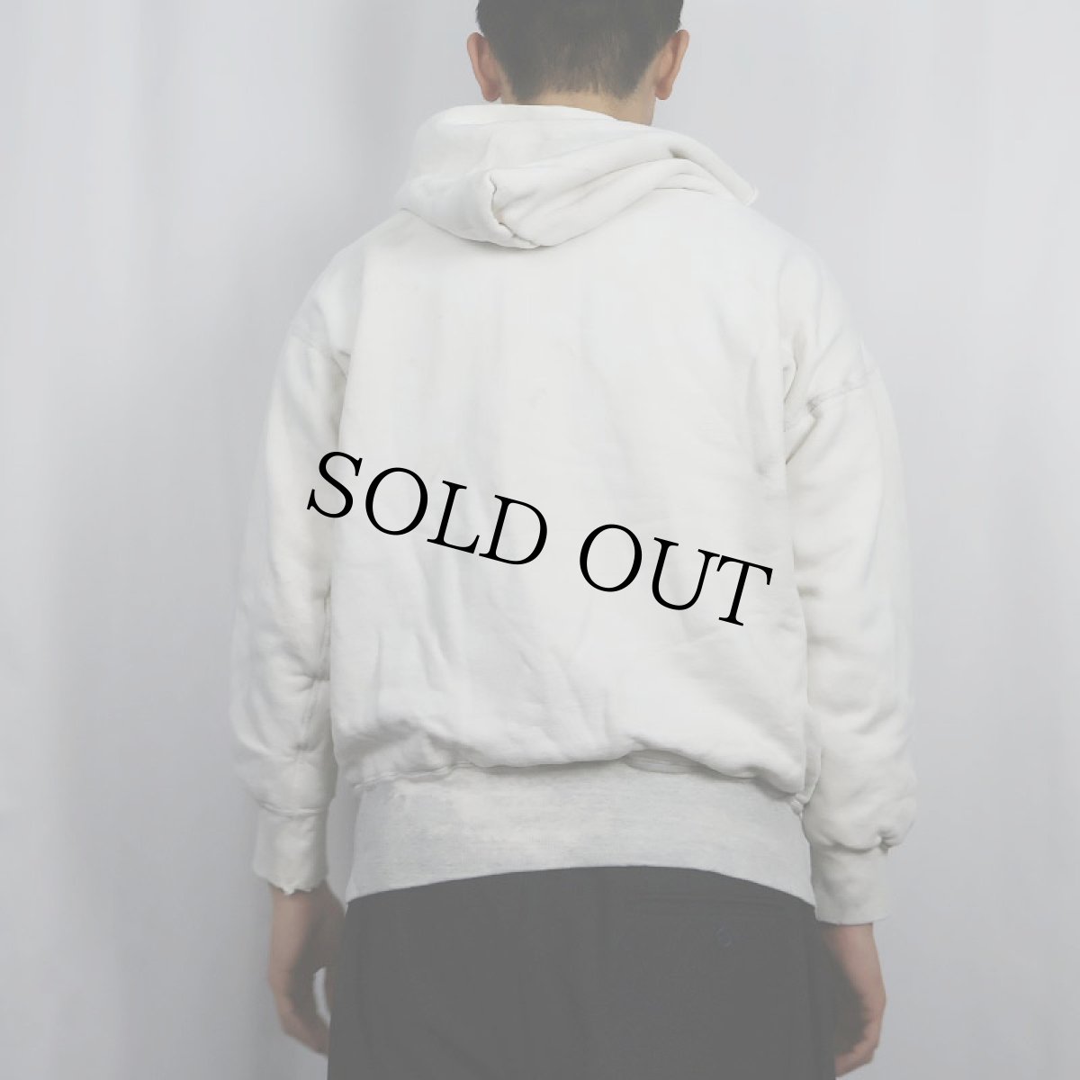 画像3: 50〜60's ダブルフェイス スウェットフーディー (3)