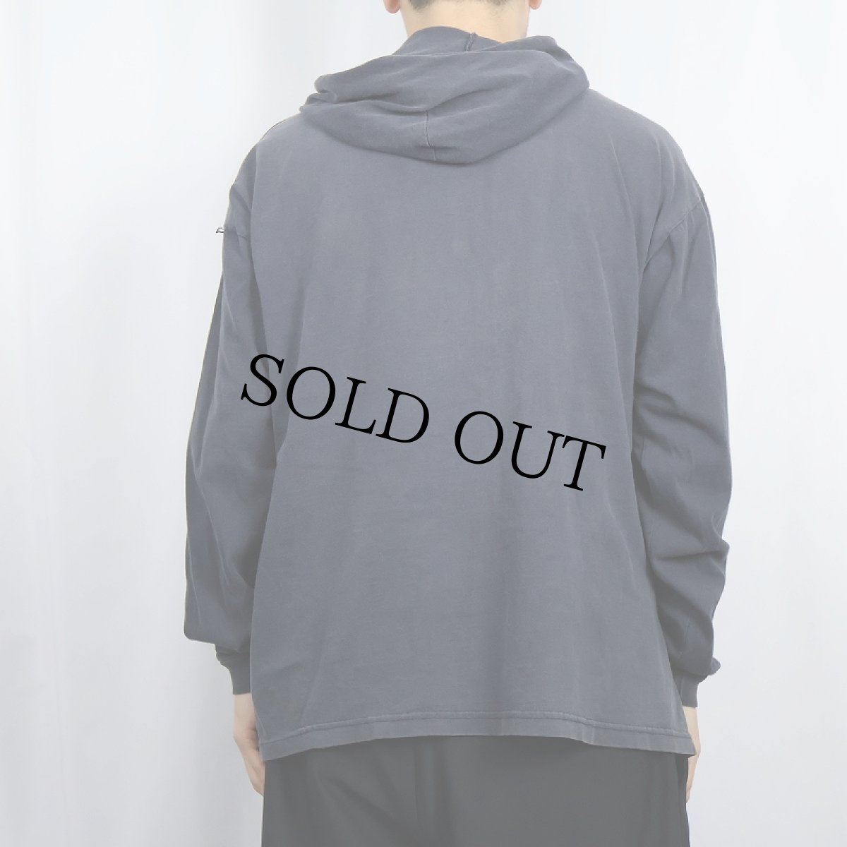 画像3: 90's MINISTRY USA製 インダストリアルメタルバンド Tパーカー BLACK XL (3)