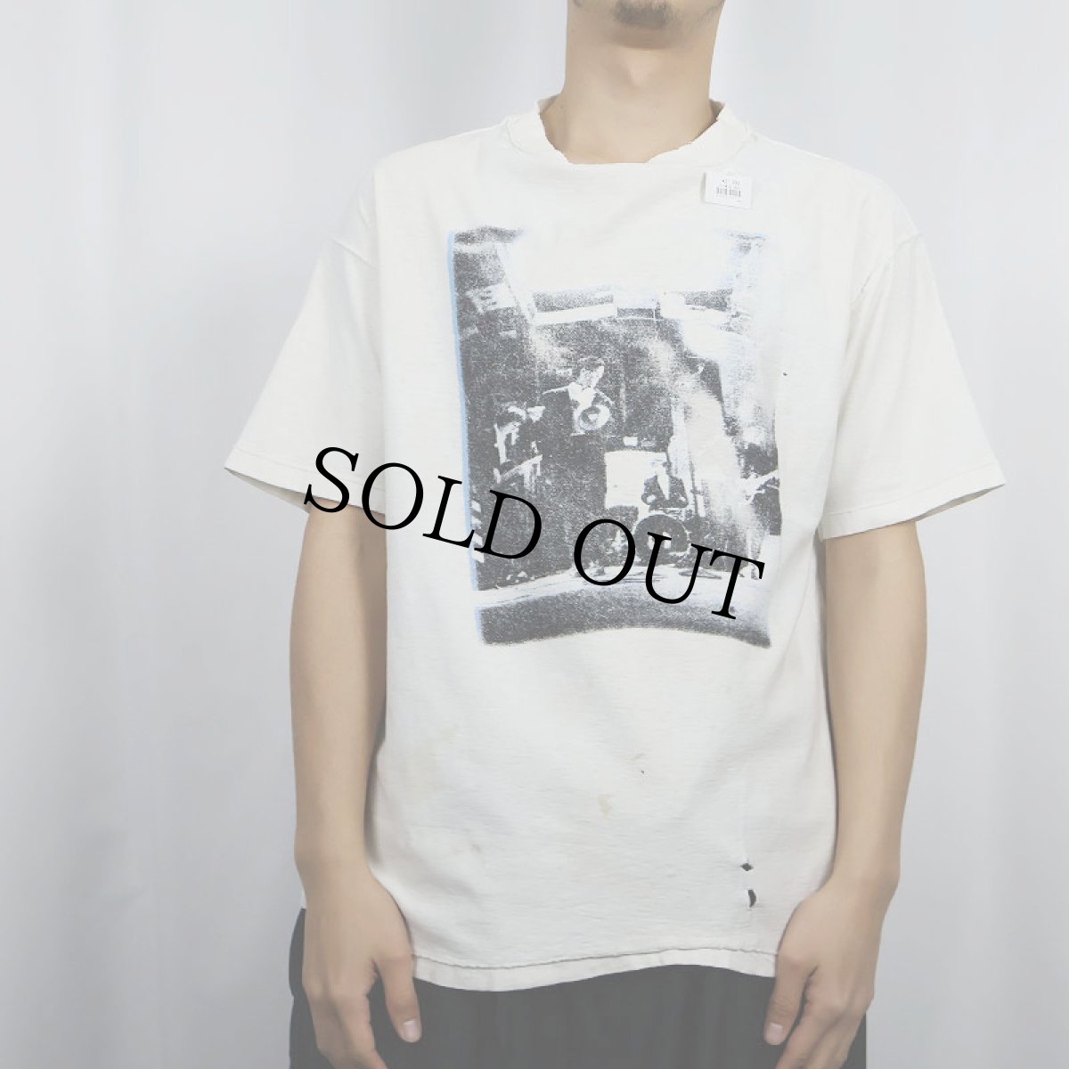 画像3: 80's R.E.M USA製 インサイドアウト オルタナティヴロックバンドTシャツ XL (3)