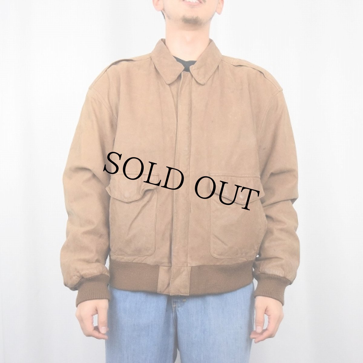 画像2: G-III "A-2 TYPE" フライトレザージャケット M (2)