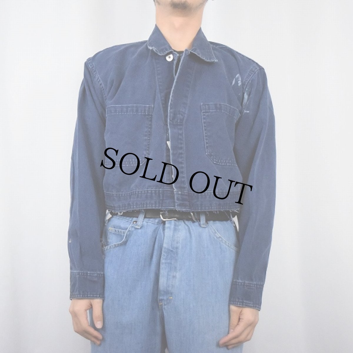 画像2: CANADA製 コットンワークジャケット 44 (2)