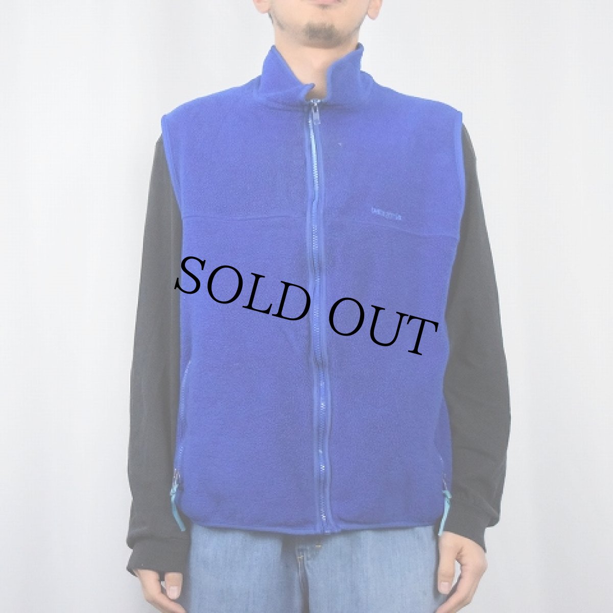 画像2: 90's Ptagonia USA製 フリースベスト XL (2)