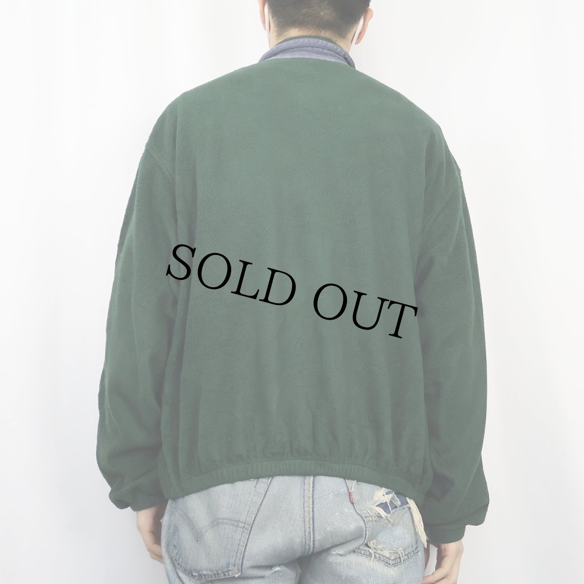 画像3: 90's POLO Ralph Lauren USA製 フリーススイングトップ XL (3)