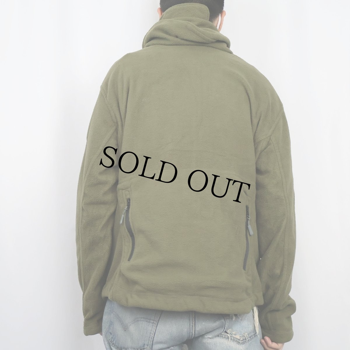 画像3: ギミックデザイン フリースジャケット XL (3)