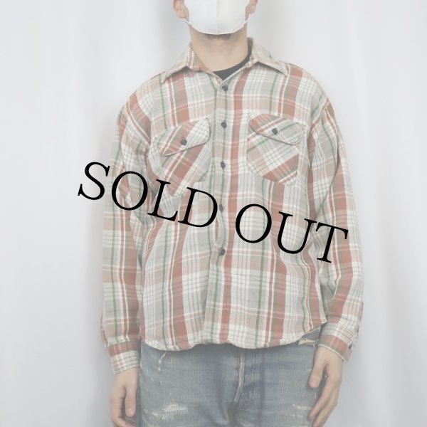 80年代 80s アメリカ製 ファイブブラザー 長袖シャツ | ビンテージ古着