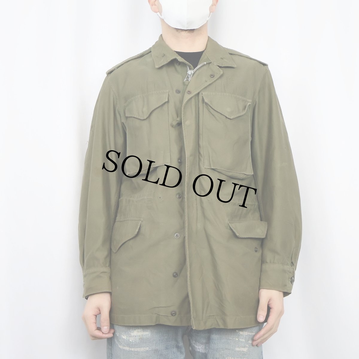 画像2: 60's U.S.ARMY M-51 フィールドジャケット "1963's Model" SMALL-REGULAR (2)