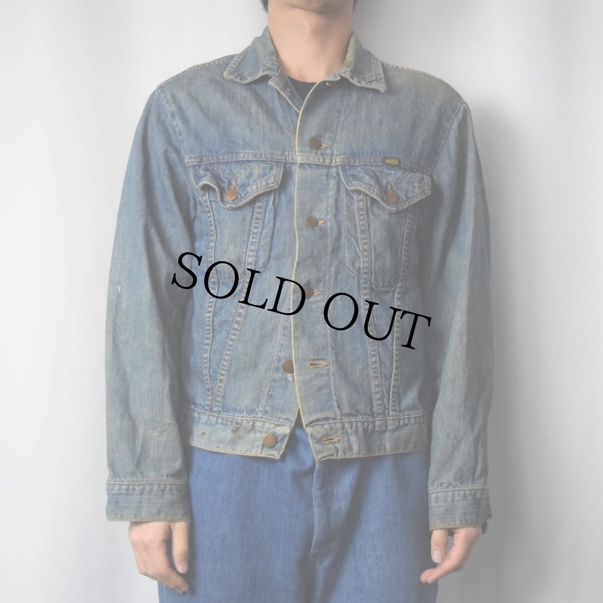 画像2: 70's BLUE BELL MAVERICK USA製 デニムジャケット 40 (2)