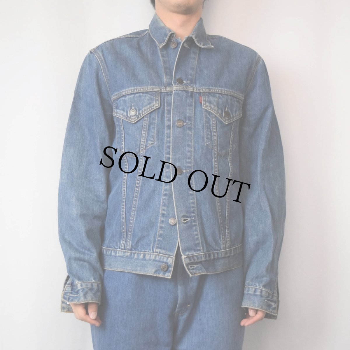 画像2: EURO Levi's 70500-04 デニムジャケット L (2)