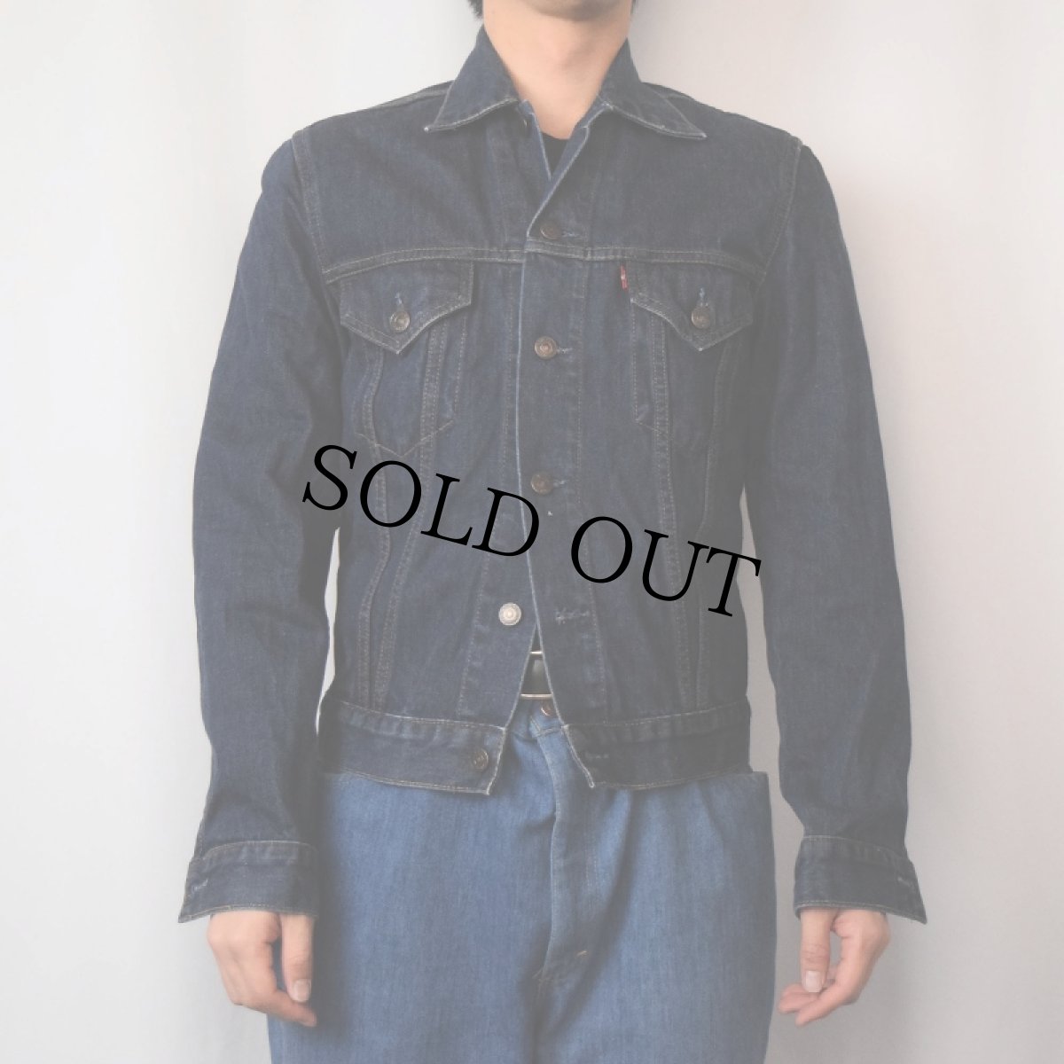 画像2: EURO Levi's 70500-04 デニムジャケット M (2)