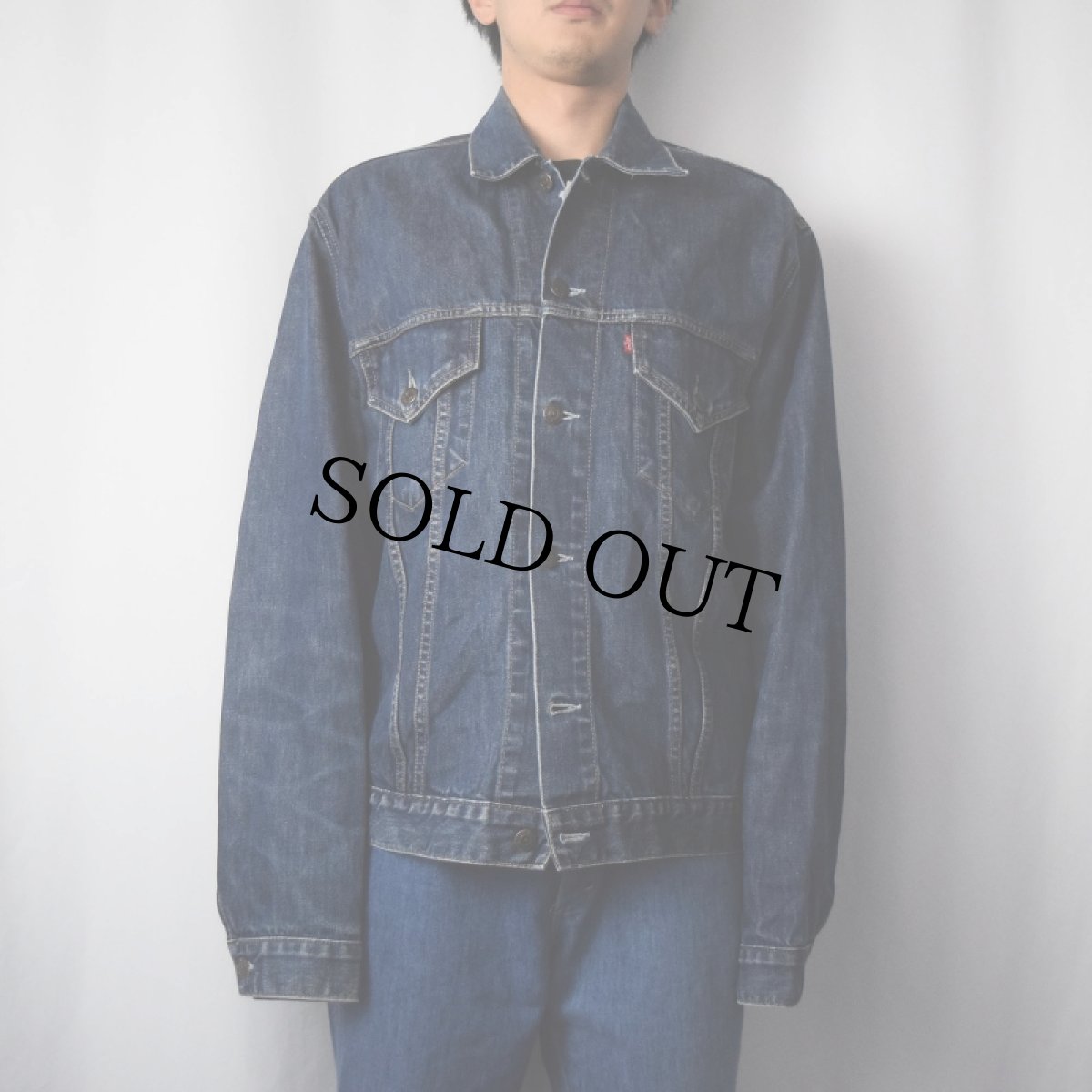 画像2: EURO Levi's 70500-04 デニムジャケット XXL (2)