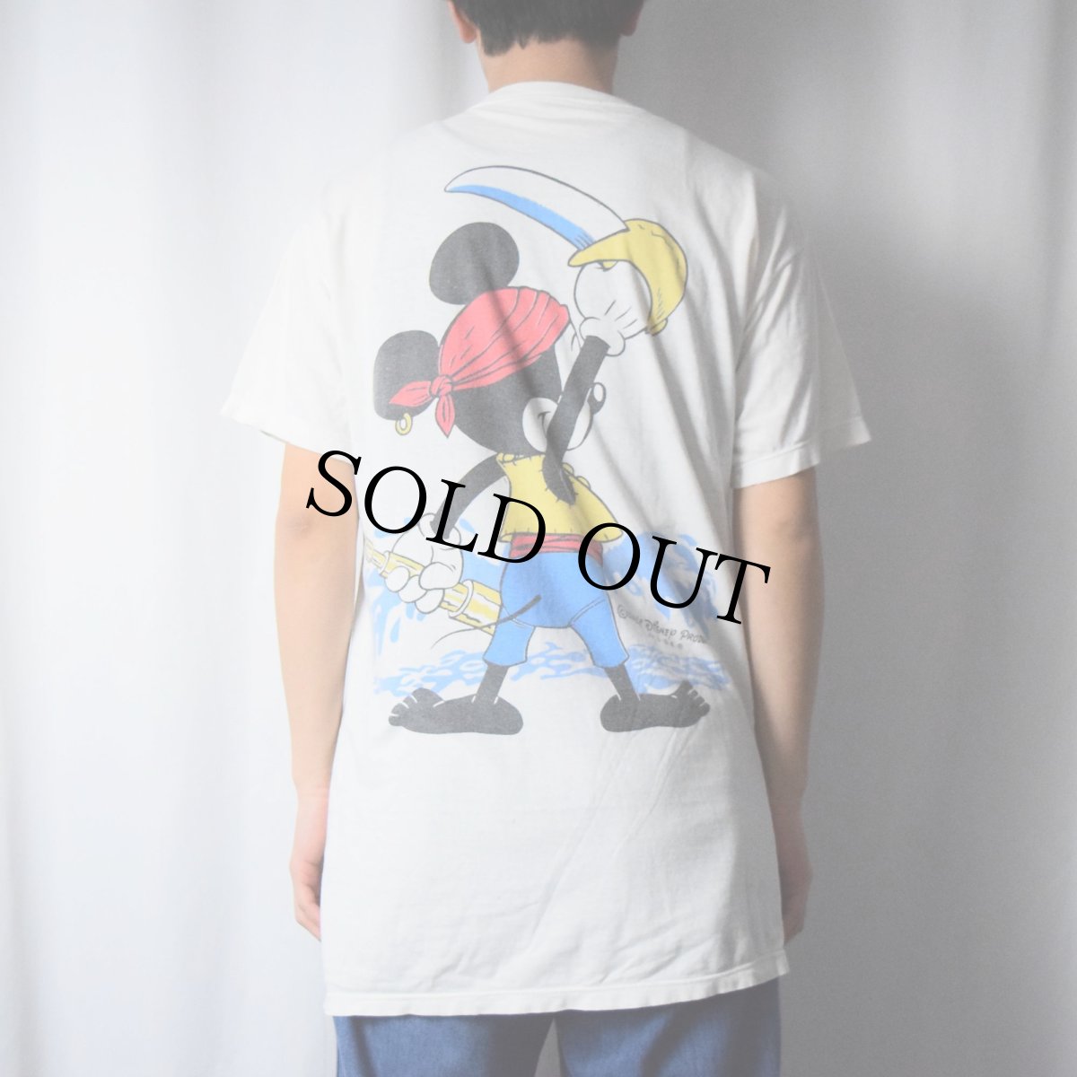 画像3: Disney MICKEY MOUSE キャラクタープリントTシャツ (3)