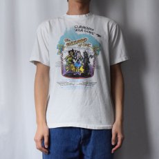 画像2: 90's USA製 オズの魔法使い パロディプリントTシャツ L (2)