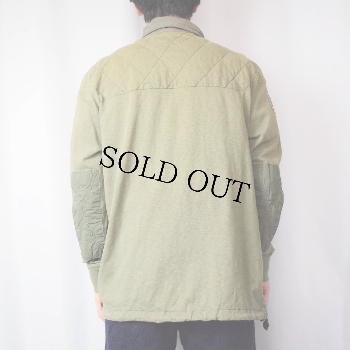 画像3: POLO Ralph Lauren "CUSTOM FIT" インディアンヘッド×R32 パッチ付きラガーシャツ L (3)