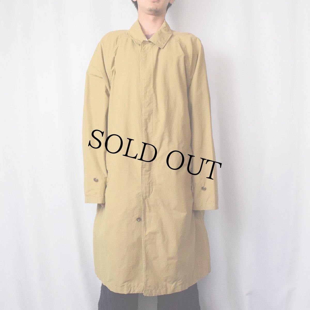 画像2: POLO Ralph Lauren コットンナイロン バルマカーンコート XL (2)