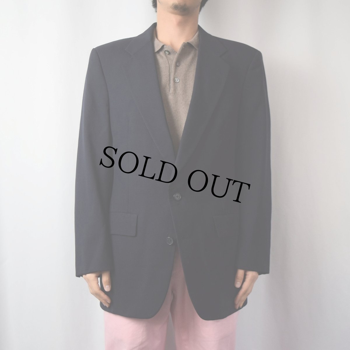 画像2: 80's Christian Dior ウールテーラードジャケット (2)